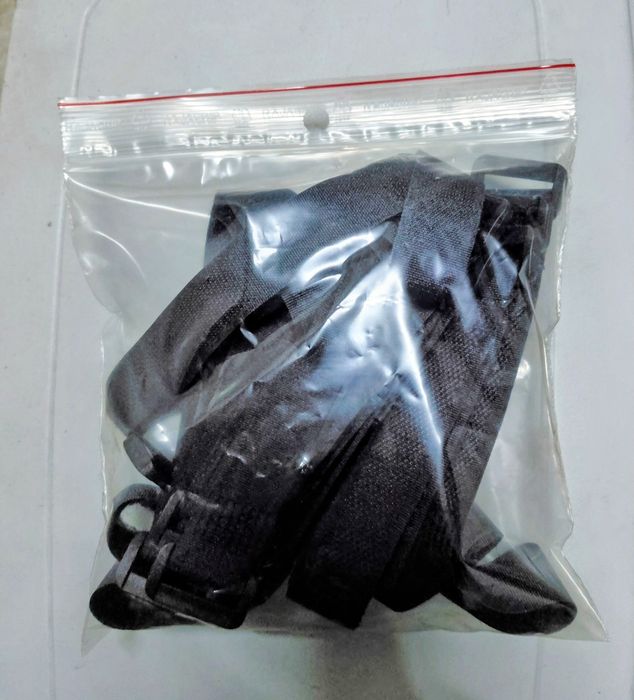 Pack 10 un. Cinta com velcro e fivela