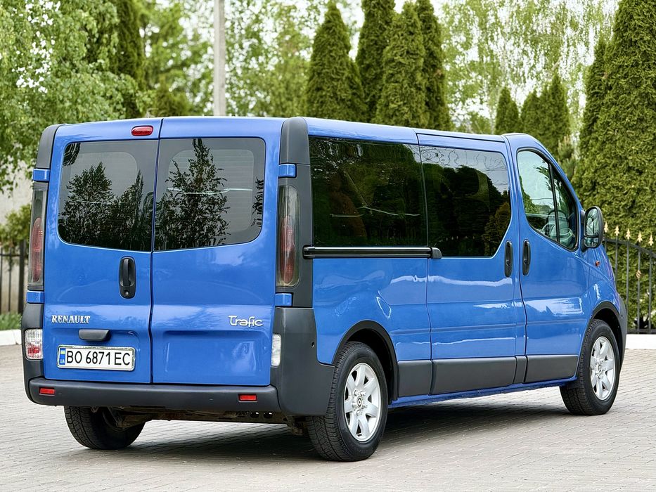 Renault Trafic 1.9 Turbo Dizel 9 Місць Пасажир Оригінал! ДОВГА База Extra Long