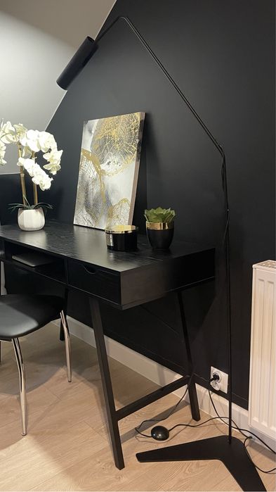 Nowodworski lampa podłogowa EYE SUPER czarna 6506