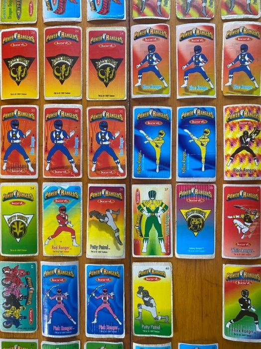 Наклейки Power Rangers (Kent)