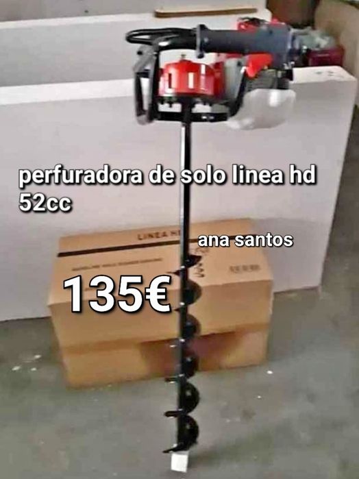 Perfuradora de solo linea hd 52cc Nova