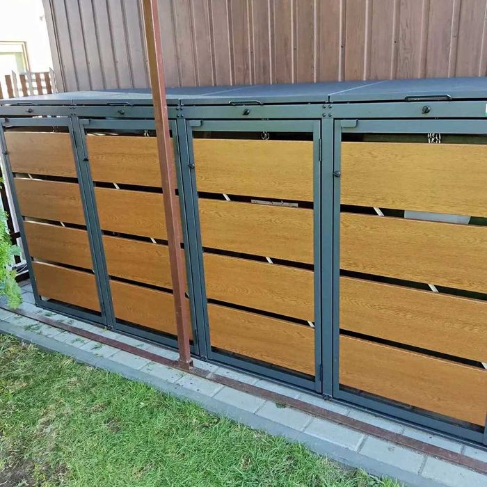 Obudowa Zabudowa Kosza Wiata Śmietnikowa Domek Narzędziowy Złoty Dąb