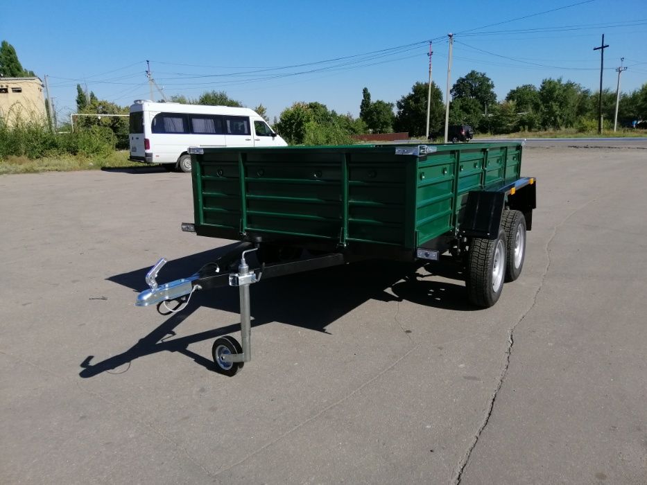 Двохосний Причіп для Легкового Авто. КременьКРД. Прицеп для авто