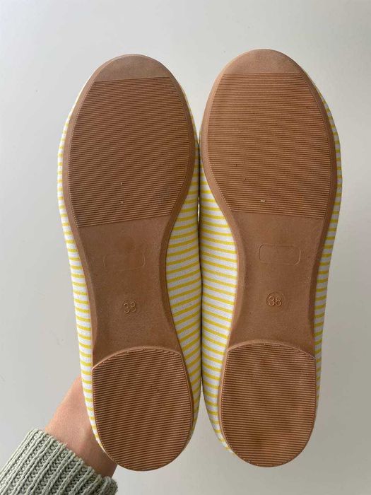 Baleriny damskie, 38 r.