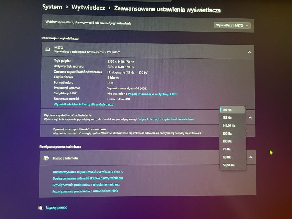 Monitor Gigabyte M27Q Rev 2.0