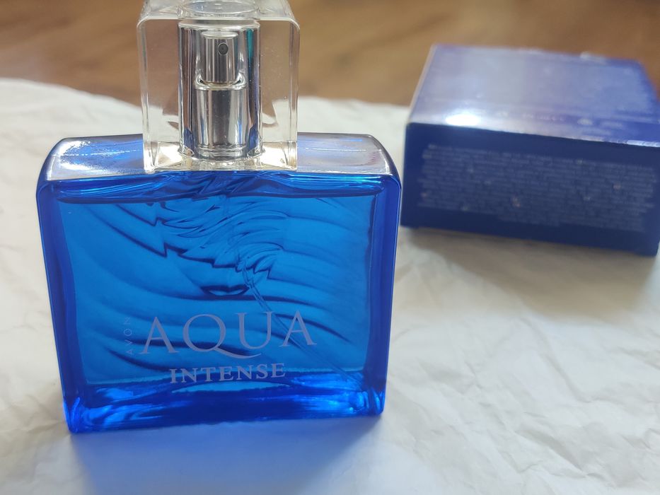 Avon / Aqua intense / mens / for him / EDT / 75 ml / made in Poland / чоловіча туалетна вода / парфум /