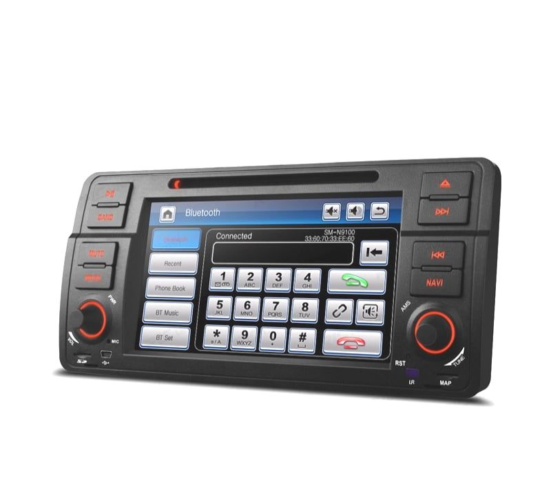 AUTO RADIO 2DIN 7" BMW SERIE 3 E46 98-06 USB GPS TACTIL HD