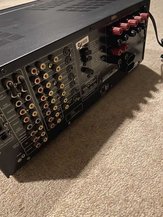 Amplificador/Receiver HiFi Onkyo TX-DS777 (c/ THX e entrada phono)