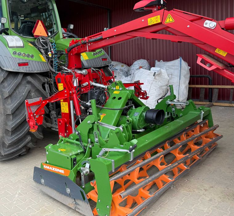 Sadzarka Grimme PRIOS 440 PRO + brona wirnikowa AMAZONE - 2023 rok