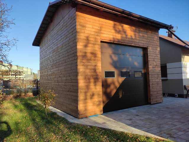 Brama grażowa brąz 3000x2125