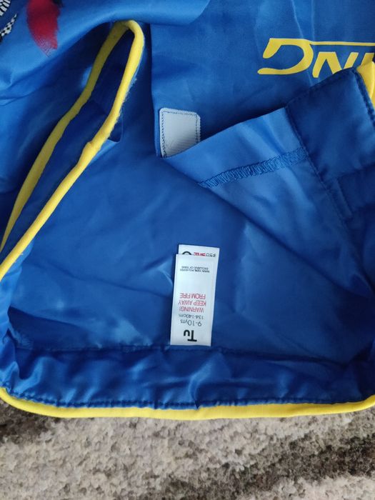 Strój przebranie kostium za rajdowca 9-10 lat 140/146