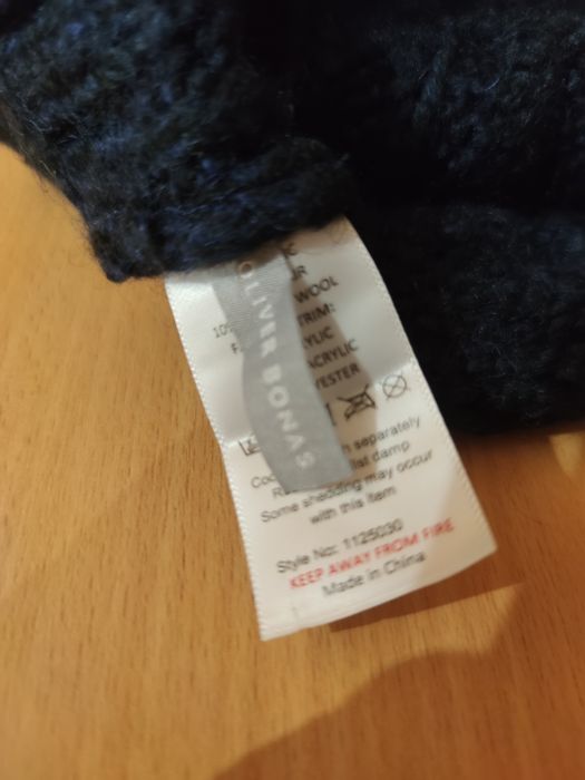 Шапка теплая, мохер