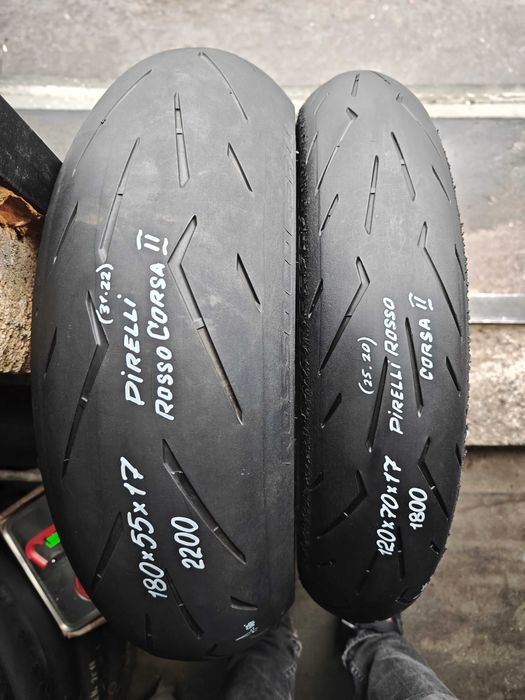 Мотошини комплект 120/70 + 180/ 55 R17