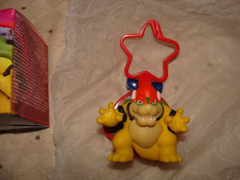 Boneco Bowser - Super Mário Galaxy - McDonalds 2026
