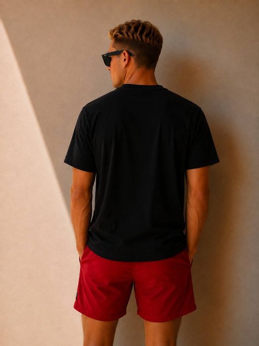 Koszulka Dsquared2 Czarna Męska Logo Drip Premium Streetwear L