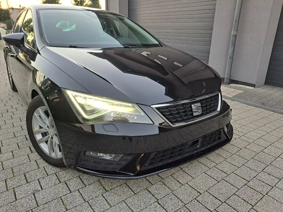 Seat Leon Seat Leon 1.2TSI Style, FullLED, navi, pdc, 2017rok, 185kkm, uszkodz.