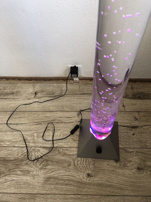 Lampa zswiecsca z rybkami- stan dobry