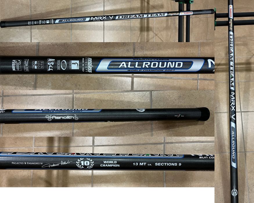 Cana de pesca Francesa Trabucco 13 metros