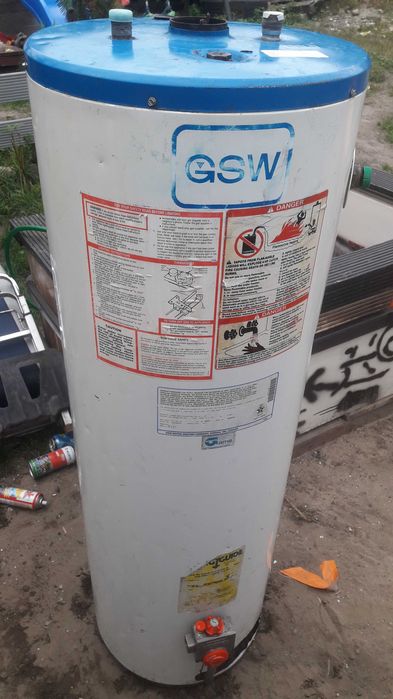 Piec GSW gazowy w dobrym stanie.