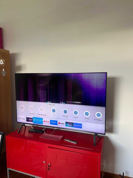 Televisão Samsung 55" UHD