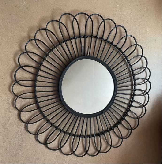 Espelho redondo em forma de sol