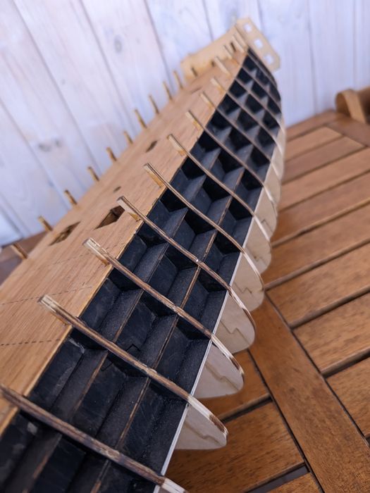 Корпус моделі корабля 12 Апостолів