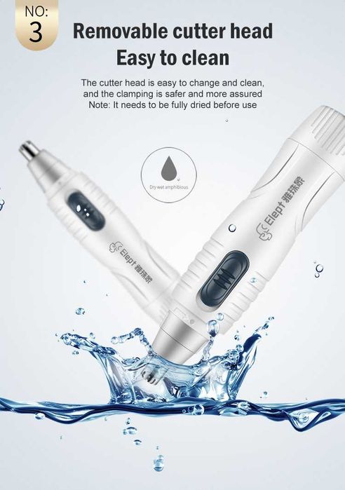 Nariz elétrico aparador de cabelo masculino nariz barbeador de cabelo