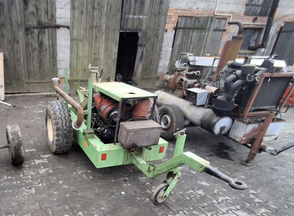 Pompa do deszczowni, motopompa