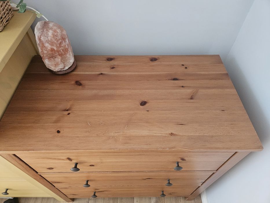 Komoda Ikea Hemnes szer 80cm. Lite drewno