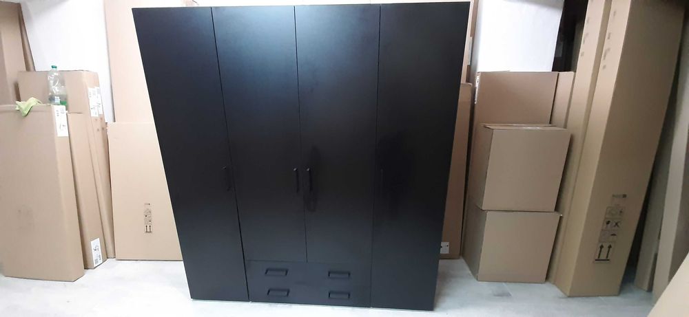 szafa Yark 4d2s czarna promocja 600 zł!!!