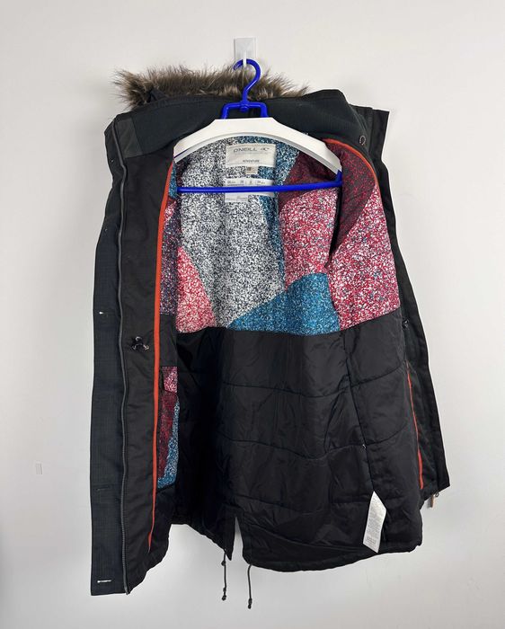Kurtka O'NEILL parka damska z kapturem futerko ADVENTURE r. M