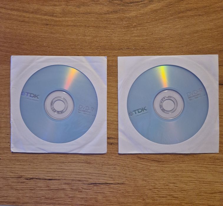 Płyty TDK DVD -R czyste 2 sztuki
