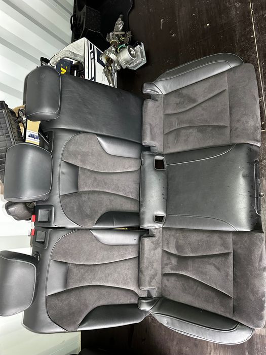 Fotele komplet audi s3 8v a3 3D 2014r kanapa alcantara alkantara