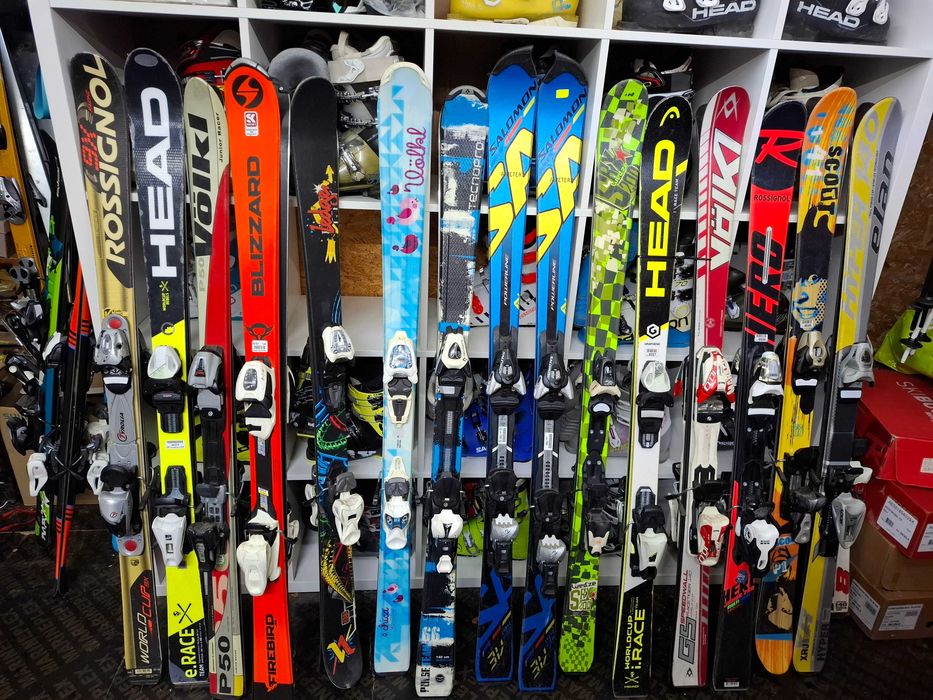 narty młodzieżowe 140cm Rossignol Elan Head Wedze Tecnopro