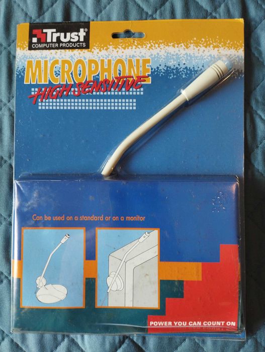 Microfone Trust para Computador PC com base