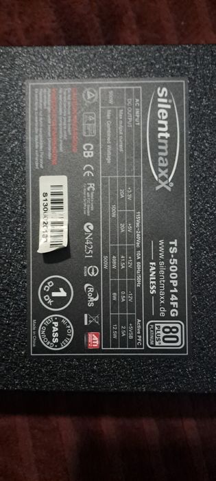 SILENTMAXX 500W 80+Platinum