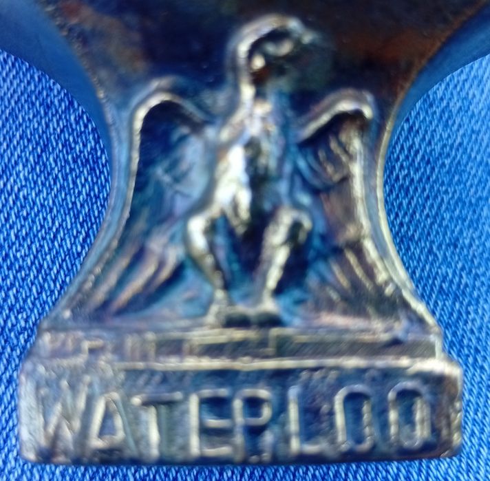 Busto em metal de Napoleon Bonaparte