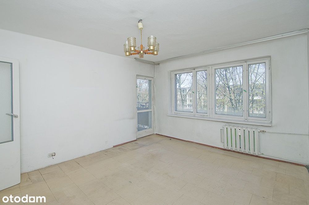 Mieszkanie trzypokojowe 47,97 m do remontu