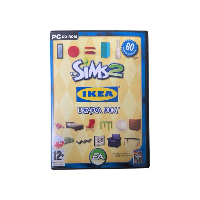 Pudełko kolekcjonerskie gra PC The Sims 2 IKEA Urządza Dom Akcesoria