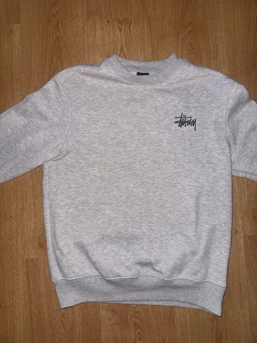 Світшот Stussy стусі оверсайз на флісі