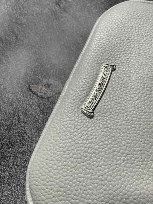 ! БЕЗ ПРЕДОПЛАТ ! Жіноча сумка Chrome Hearts чорна, біла сумка Хром Хартс