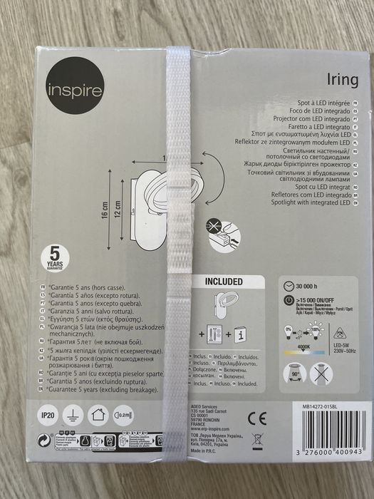 Candeeiro tecto LED - Iring