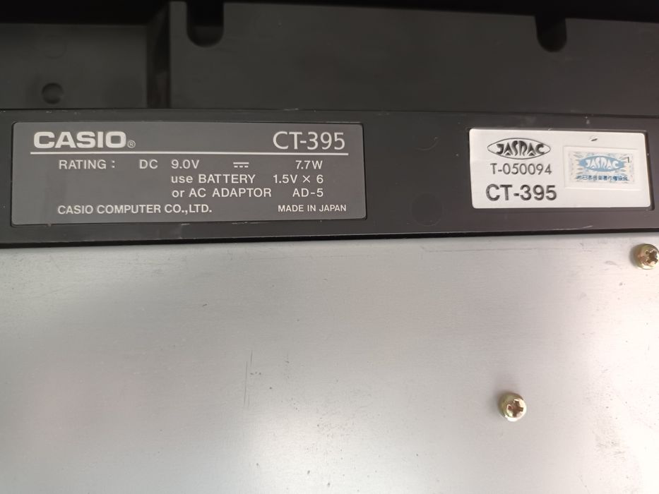 Синтезатор Casio CT-395 з Німеччини