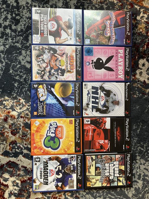 Zestaw gier na playstation 2 /ps2
