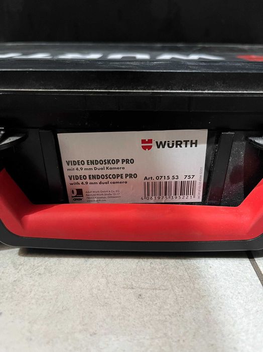 Wideoendoskop videoendoskop Dual WURTH PRO-90 D-4,9MM