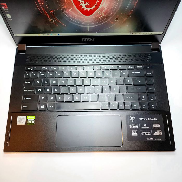 Ігровий ноутбук  MSI GS66 Stealth / i7-10750H / RTX 2060 6GB / 16GB RAM / 512 SSD / Метал
