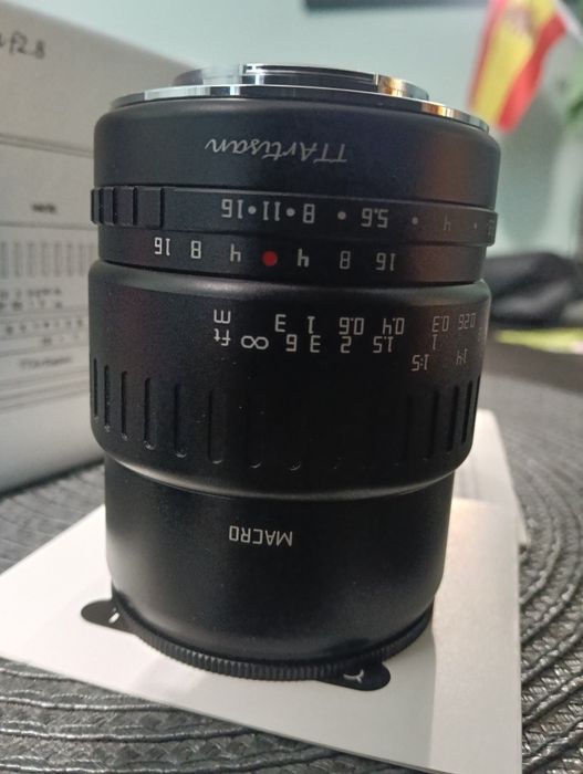 Obiektyw Ttartisan 40mm macro MFT