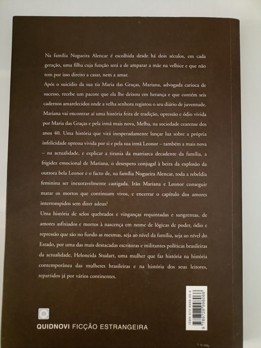 Sem dizer adeus - Heloneida Studart