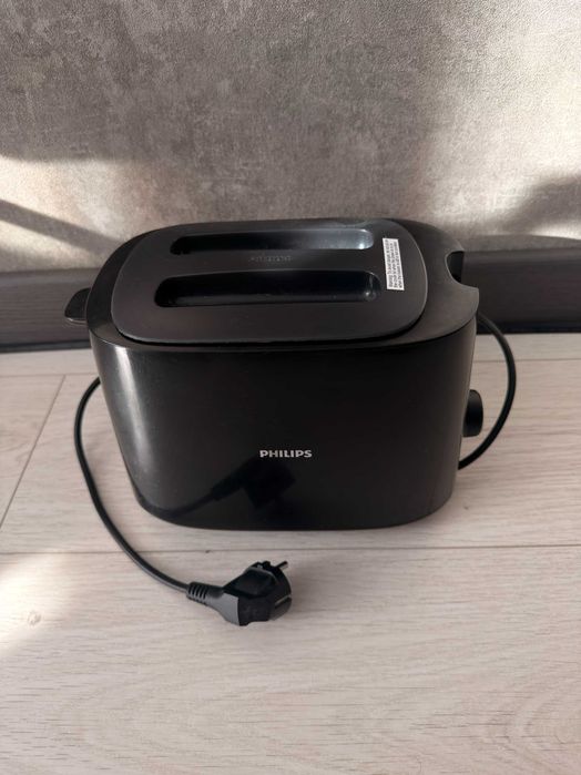 Тостер Philips Daily Collection HD2582/90, чорний
