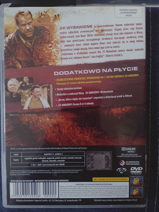 24 godziny serial dvd